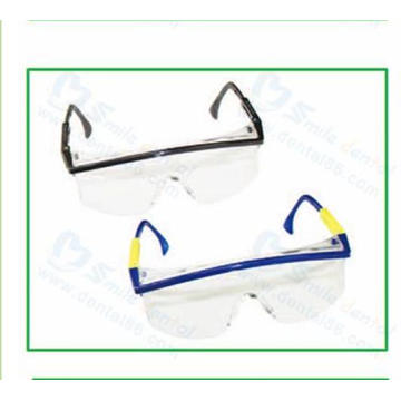 Lunettes de sécurité de sécurité avec pointe de temple souple / dur